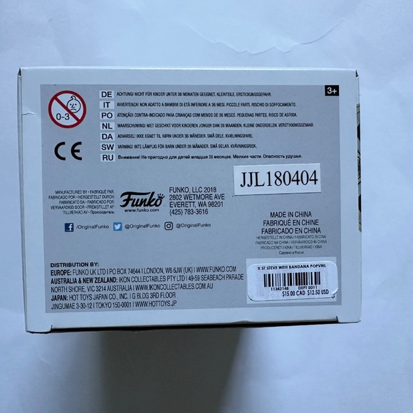 Stranger Things Steve (with bandana) Hot Topic Exclusive Funko Pop - Picture 7 of 8